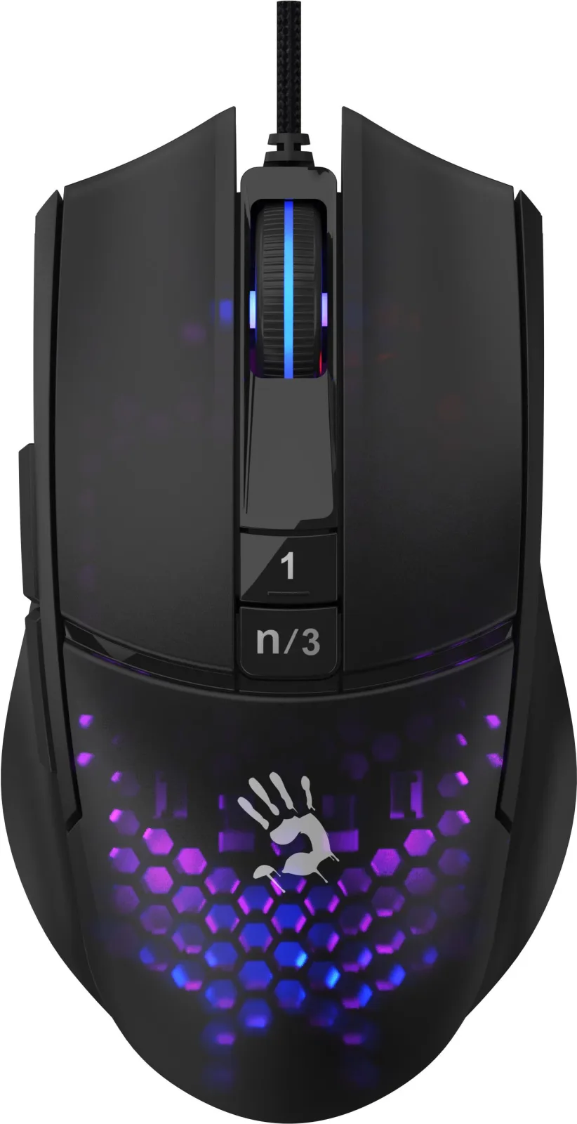 A4tech Bloody L65 Max Honeycomb, fekete