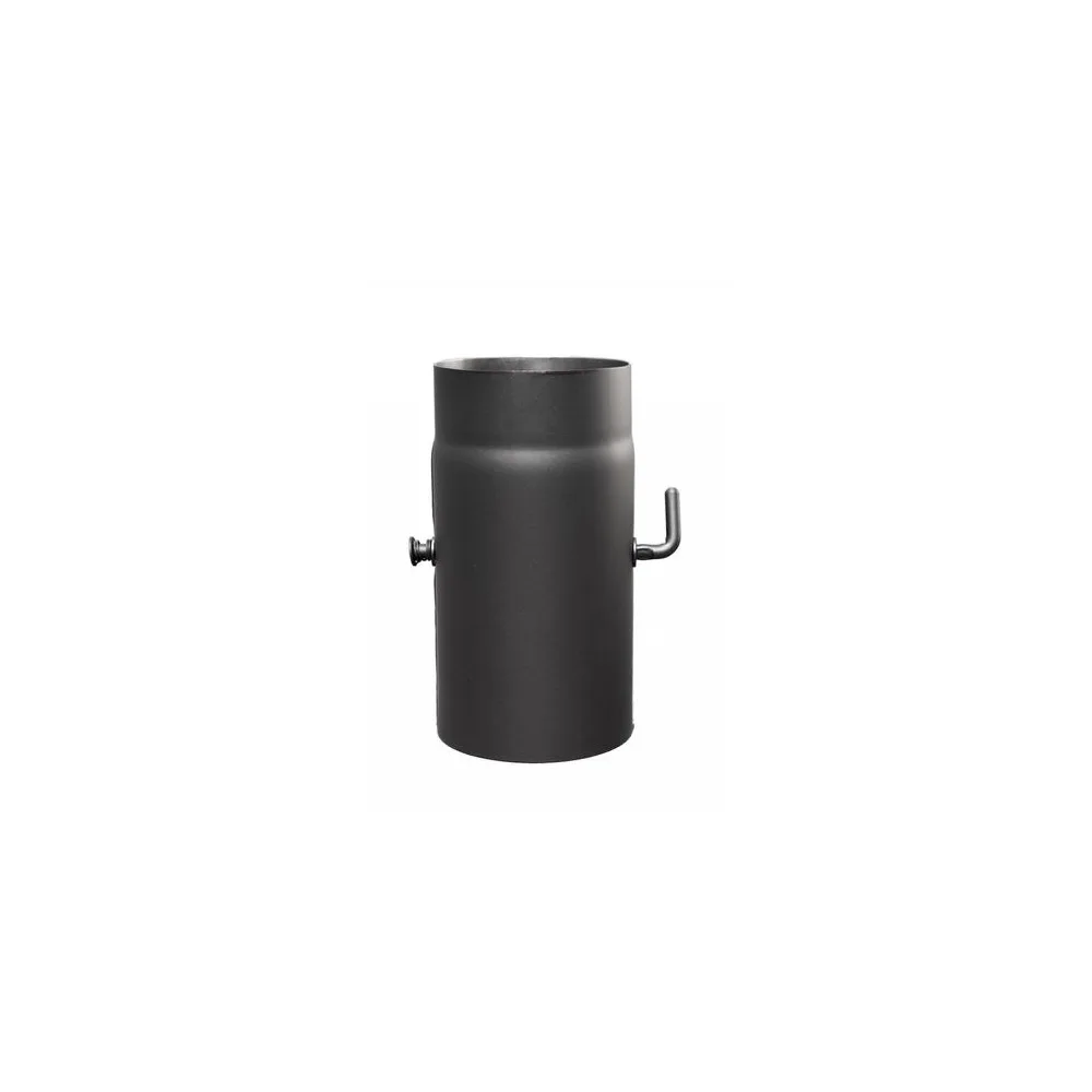 Füstcső 160/250 mm huzatszabályzóval (2,0 mm)