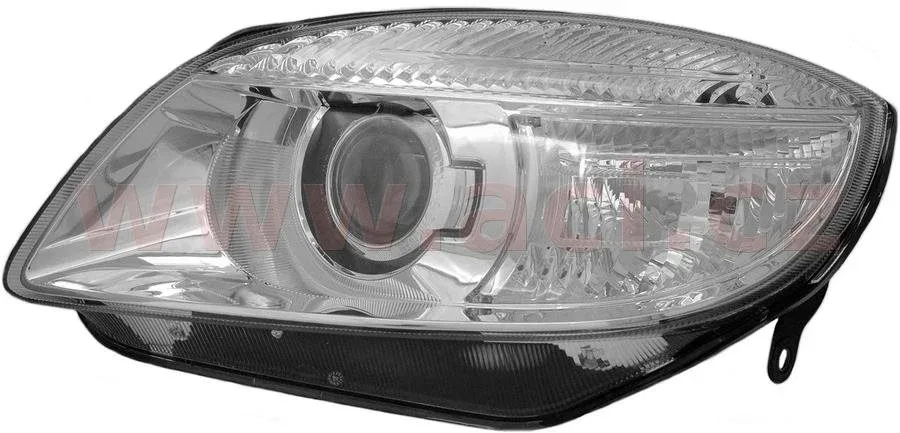 HELLA ŠKODA ROOMSTER 06- Bal első fényszóró, H7, kanyarkövető (elektromos vezérlés + motor)