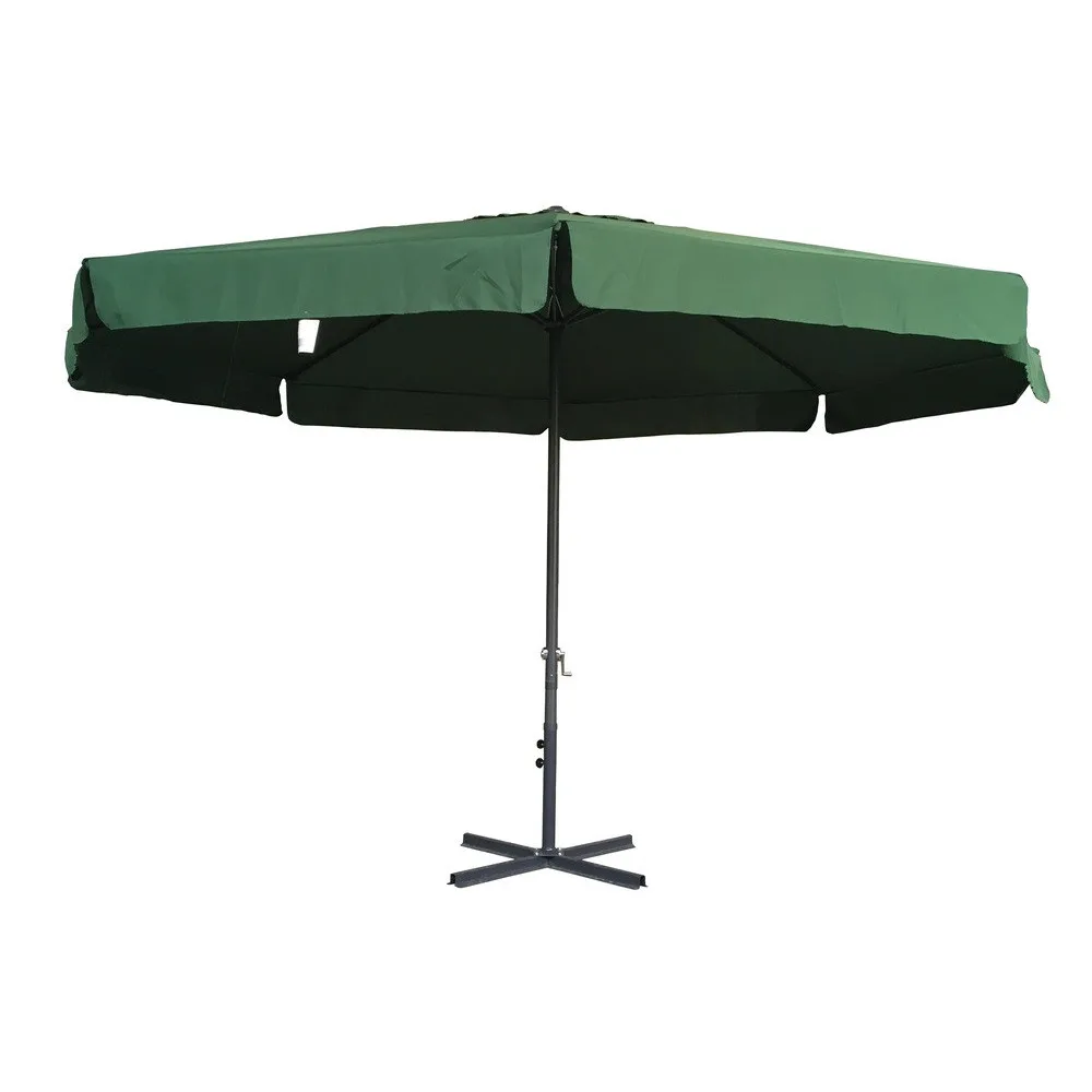 Rojaplast Standard napernyő, talp nélkül - zöld - ø 400 cm