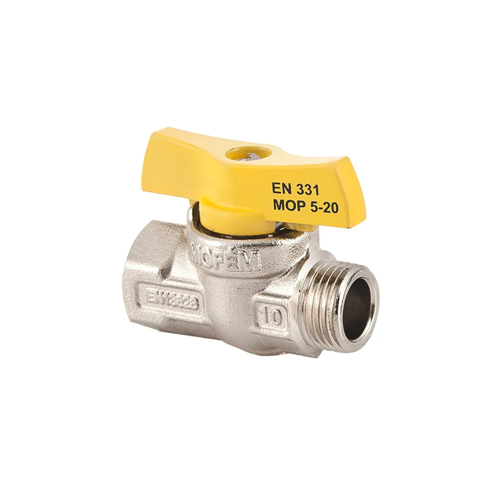 Mofém 113-0074-40 FLEXUM 1/2", fix KB csatlakozással Gáz gömbcsap