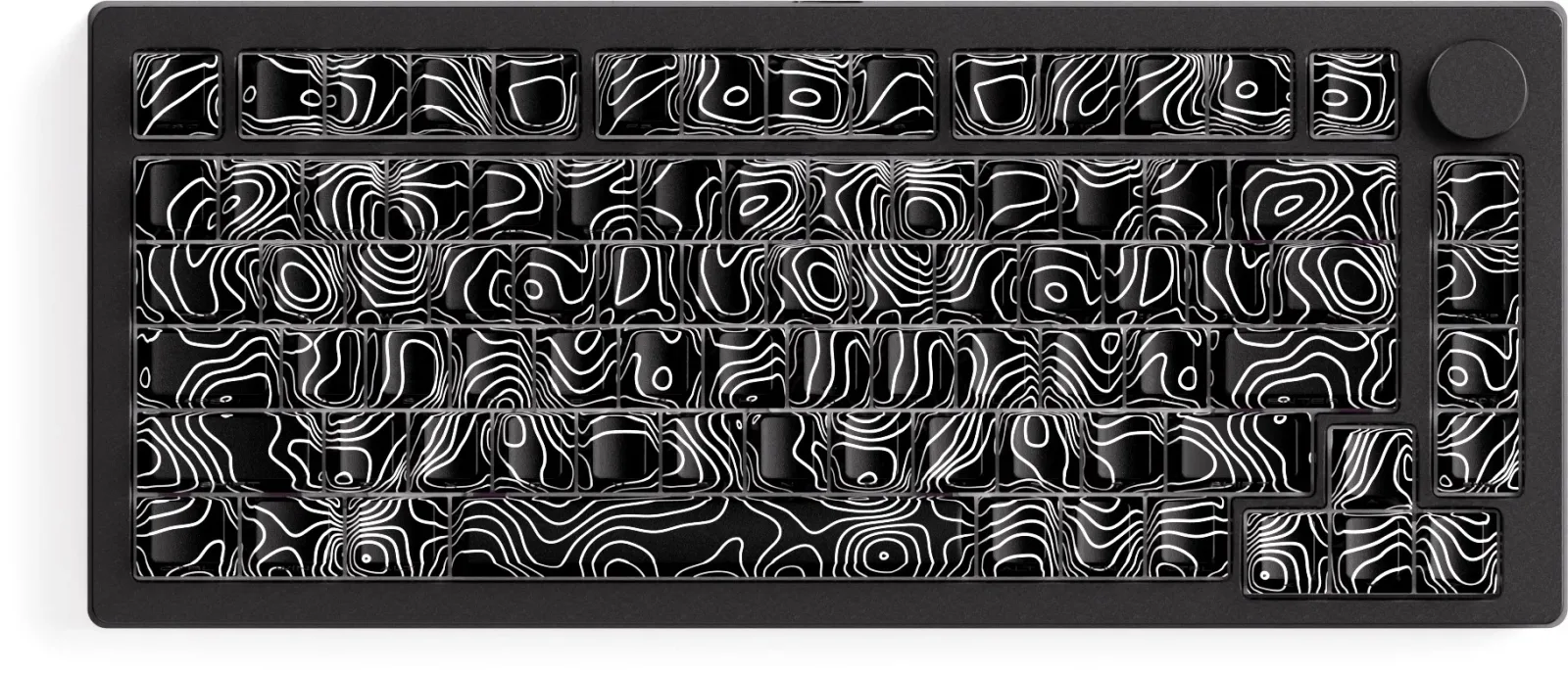 AKKO MONSGEEK M1 V5 Contour Lines Black (Spray Paint)