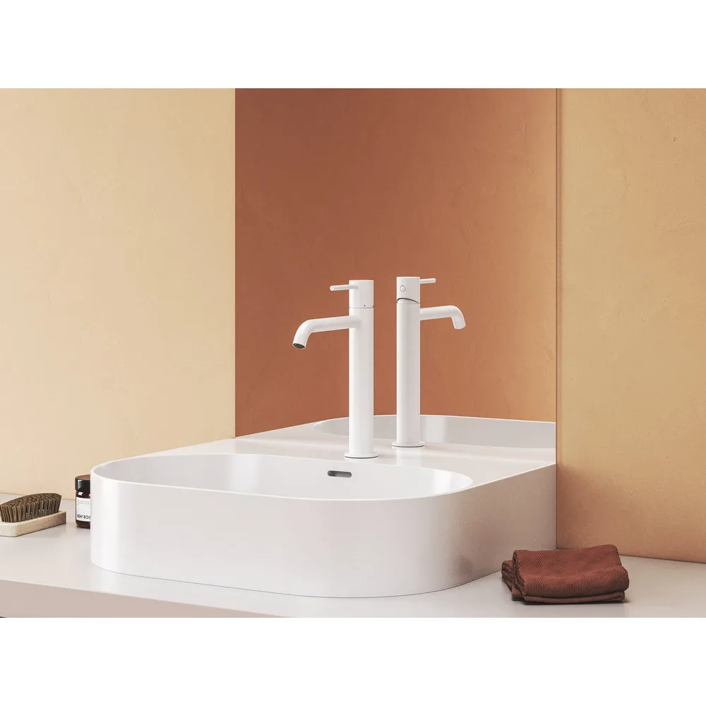 RAVAK X070390 Espirit álló mosdócsaptelep 250 mm leeresztő nélkül ES 014.10WV, White Velvet