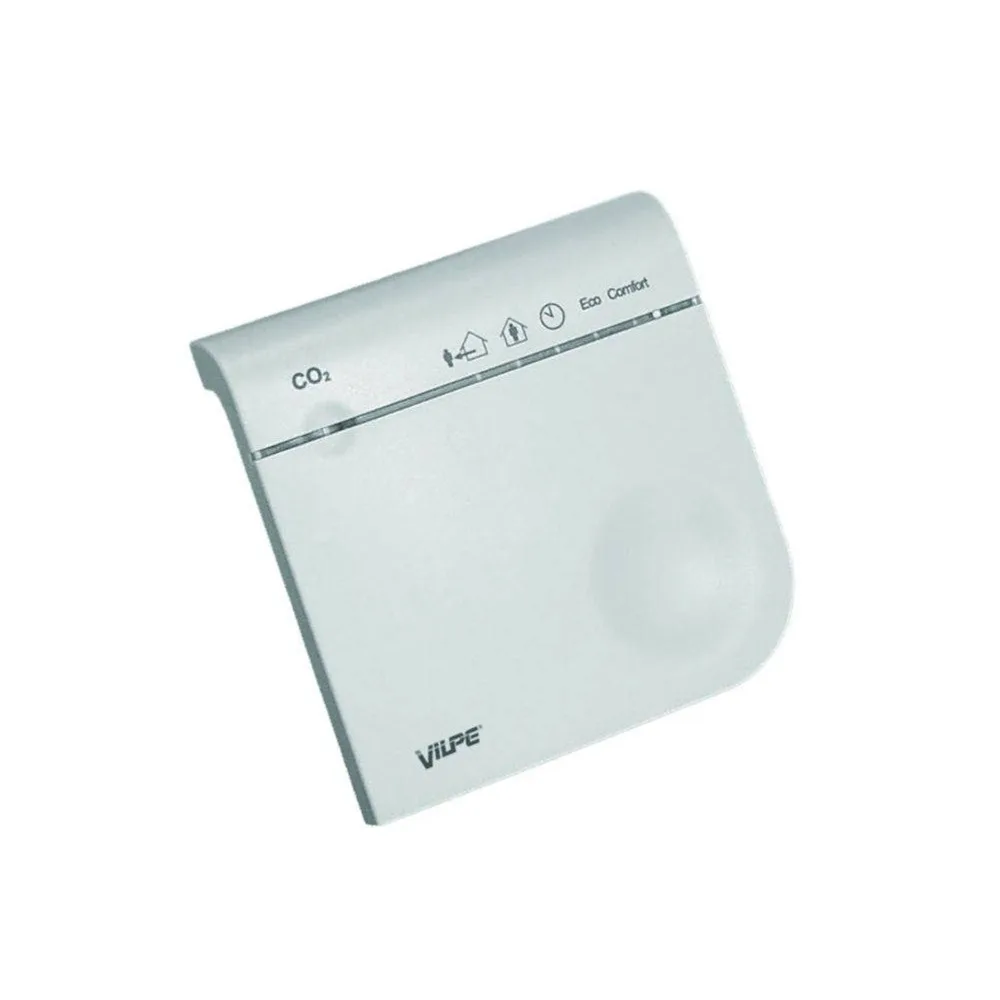VILPE Eco Ideal Wireless vezetéknélküli szén-dioxid érzékelő Fehér