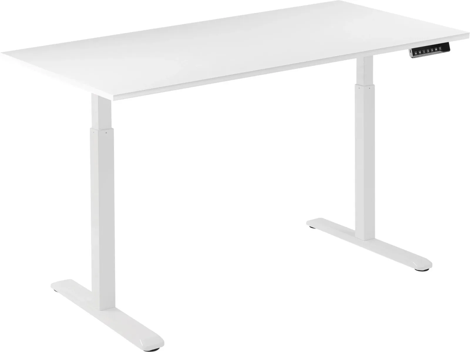 AlzaErgo Table ET2 fehér + TTE-12 120x80 cm fehér laminált asztallap