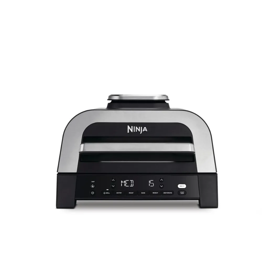 Ninja DG551EU Foodi Smart XL 6in1 Beltéri Grill és Air Fryer beépített maghőmérővel