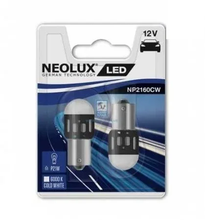 NEOLUX LED "P21W“ 6000K, 12V, BA15s