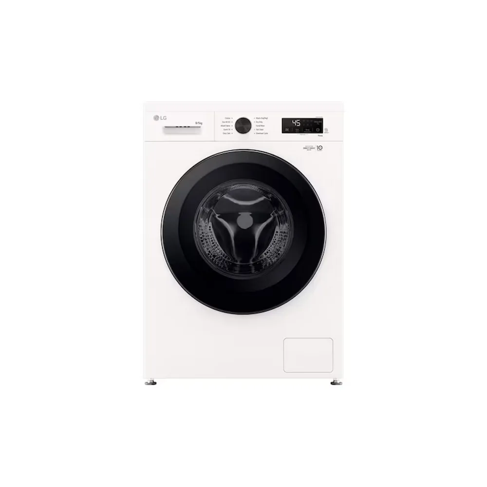LG W4X1085NWK szabadonálló elöltöltős mosó-szárítógép 8/5 kg