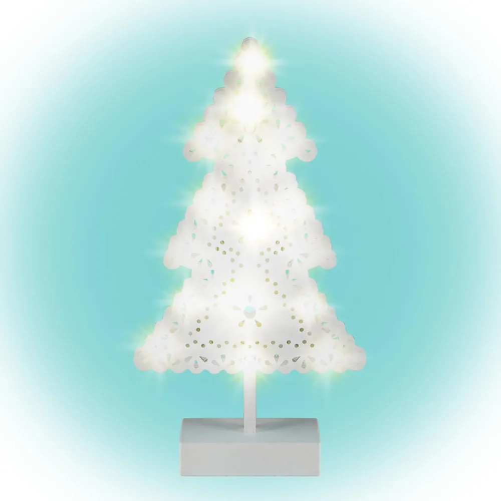 HOME by Somogyi KAD 19 PINE LED-es karácsonyfa asztal dísz
