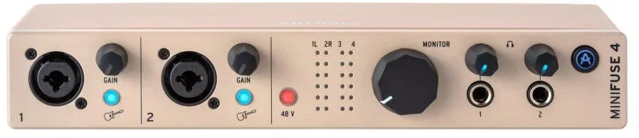 Arturia MiniFuse 4 Champagne