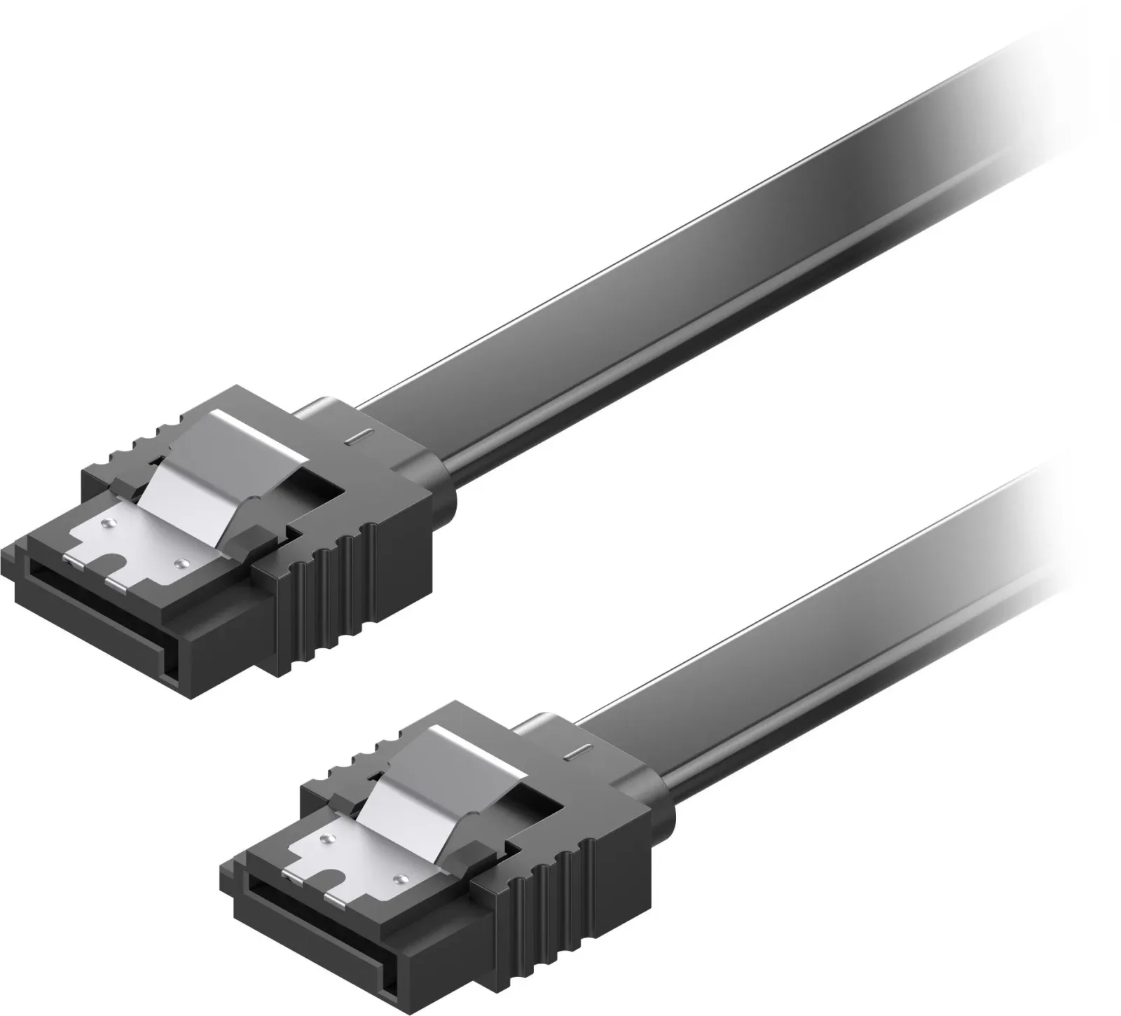 AlzaPower SATA 3.0 6 Gbps 0.3 m fekete