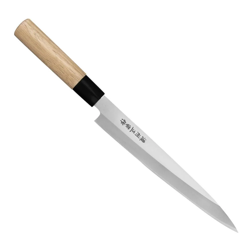 Satake 801-645 Megumi Yanagi / Sashimi japán konyhakés, rozsdamentes acél, 21 cm pengehossz, gumifa markolat