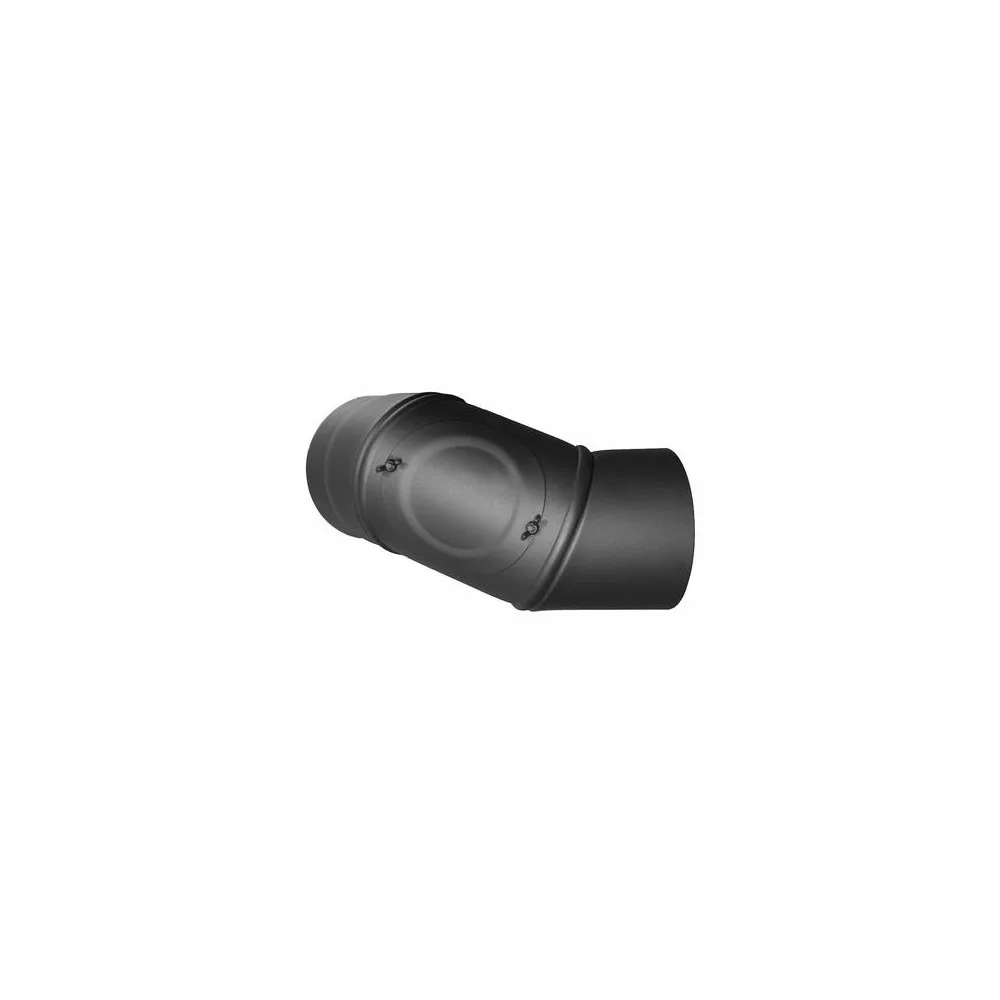 Füstcső forgatható könyök 160 mm (2,0mm)