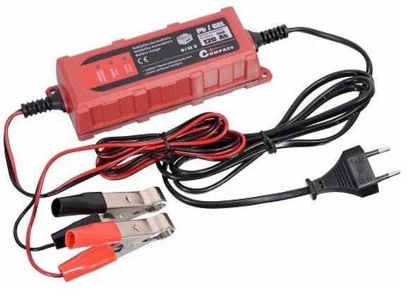 COMPASS Gel akkumulátor töltő 1A 6 / 12V PB / GEL max. 120Ah