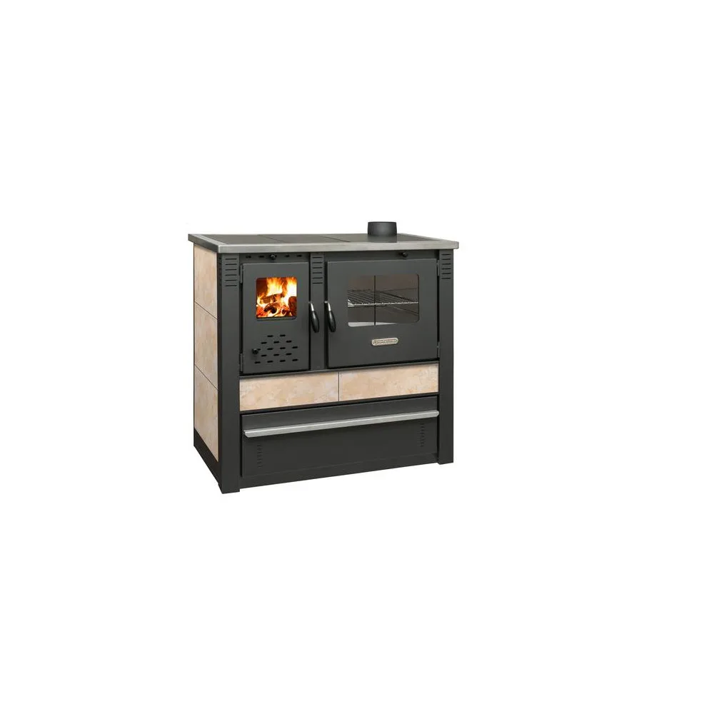 Warnex Panonia csempés sparhelt beige (jobbos)