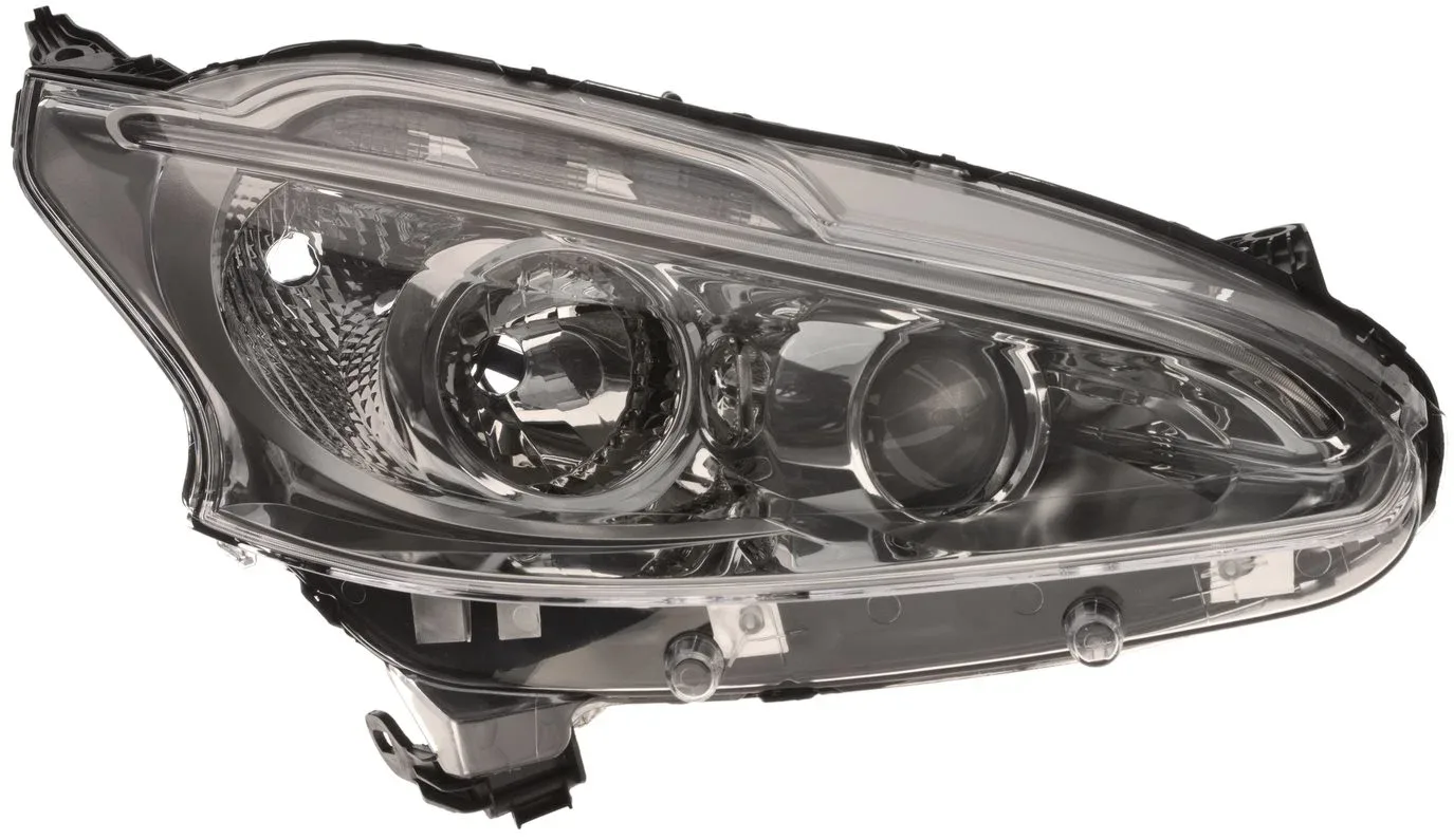 ACI PEUGEOT 208 12 - H7+H7, + lencse, LED-es nappali menetfény, elektromos vezérlésű, P