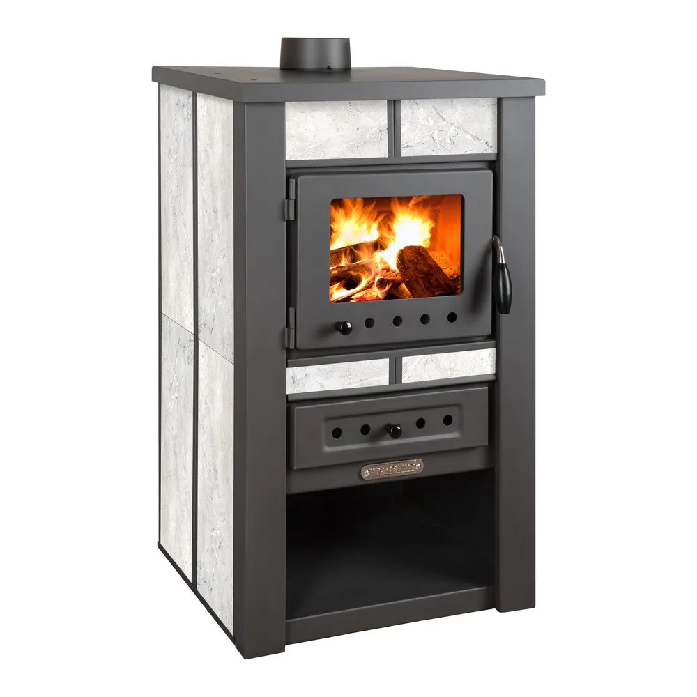 Warnex Alpina 8 kW kandalló, fehér