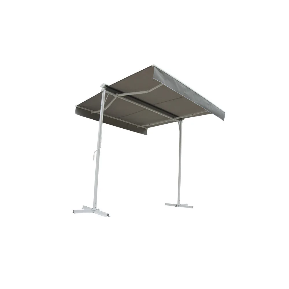 Rojaplast P4512 szabadon álló napellenző 3 x 3 m - szürke