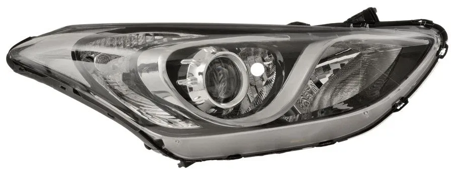 ACI HYUNDAI i30 12-15 Jobb első fényszóró, H7+H7+H7, kanyarkövető (elektromos vezérlés + motor)