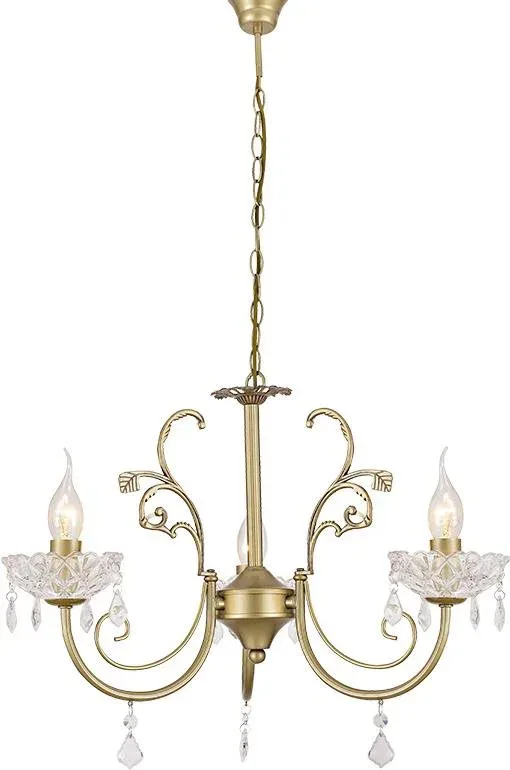 ACA DECOR Faberge Függeszték, max. 3×40 W/ E14/ 230 V/ IP20