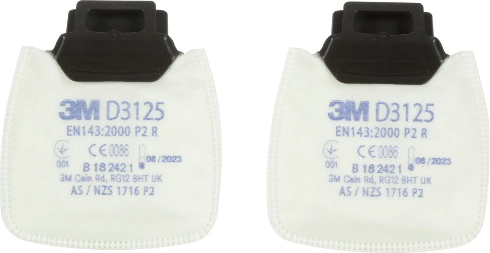 3M Secure Click D3125 P2 R részecskeszűrő - 2db csomag