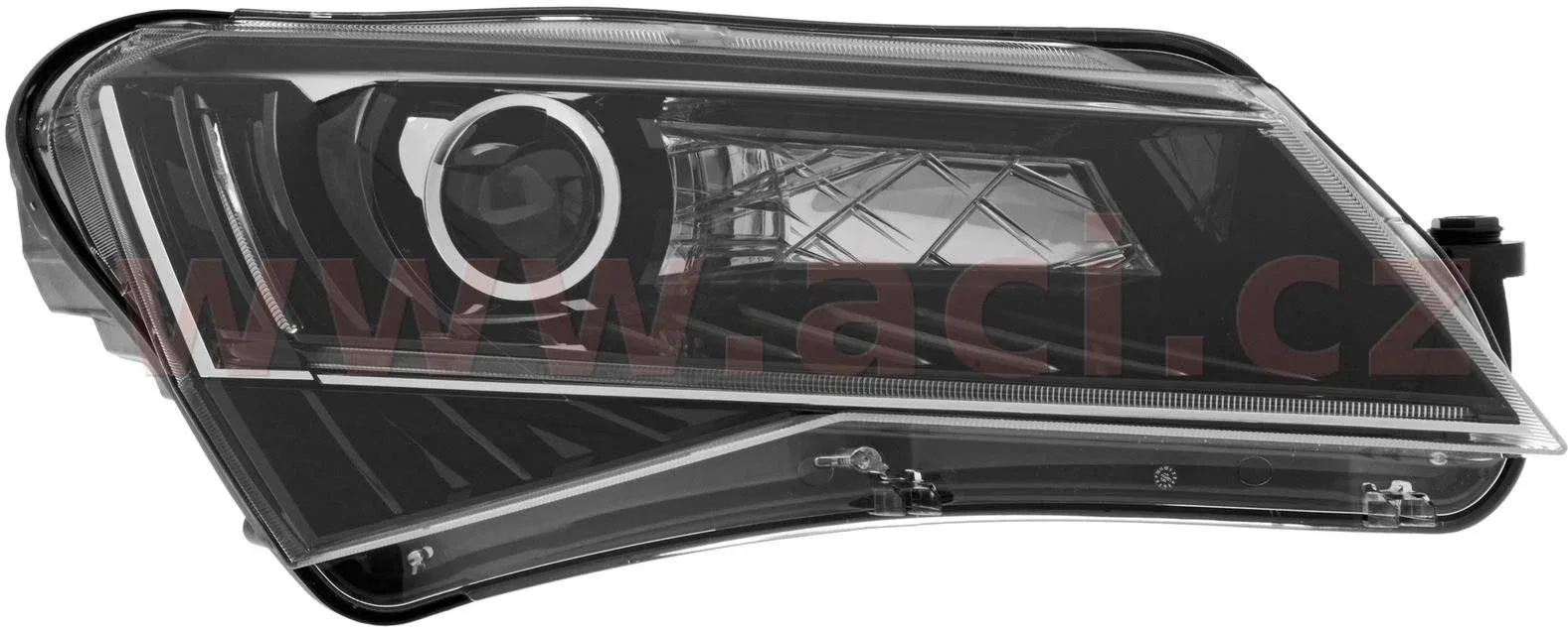 HELLA ŠKODA SUPERB 15- Első Xenon fényszóró, D3S (adaptív távolsági fény, motorral, vezérlőegység, izzó és hagyományos izzó nélkül)