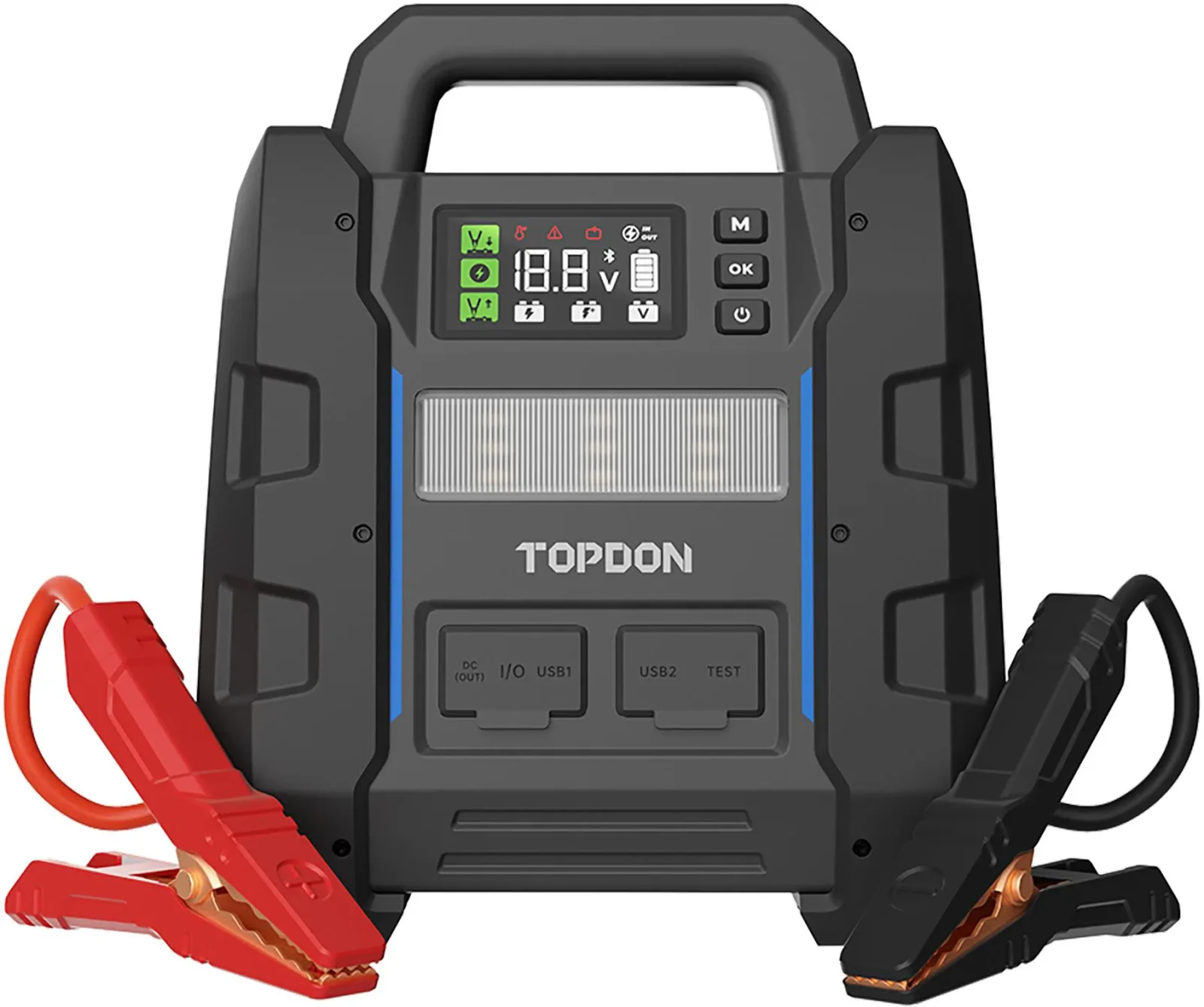 TOPDON V4500Plus Indításrásegítő és akkumulátor teszter