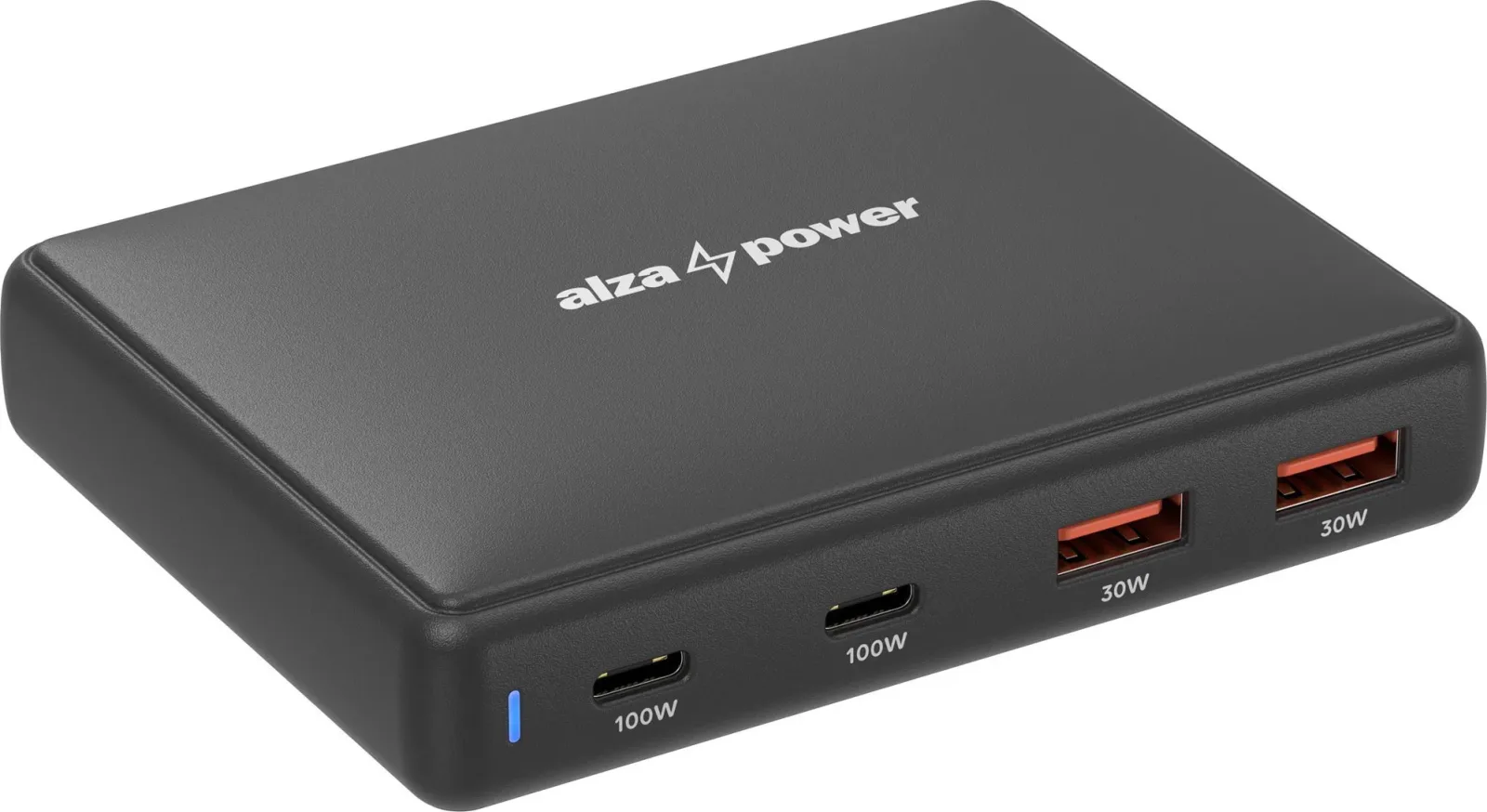 AlzaPower MG8102C2A Fast Charger 100W, fekete