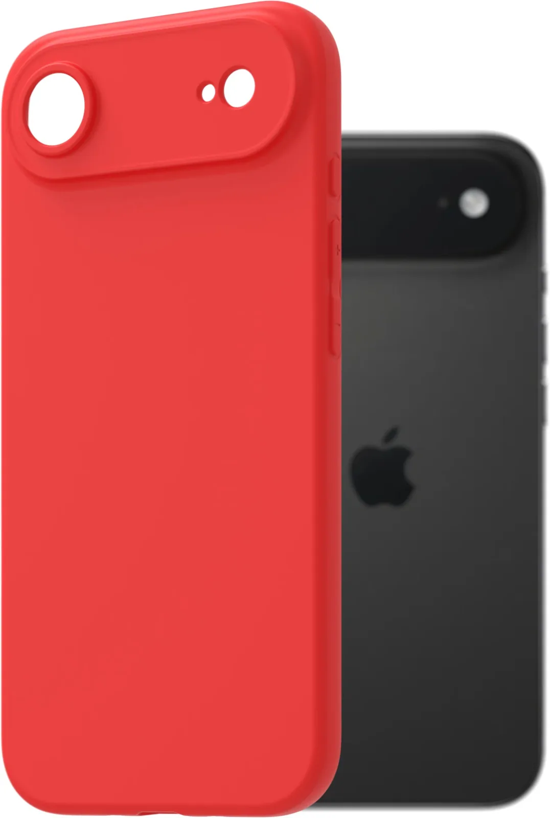 AlzaGuard Matte TPU iPhone Air piros tok