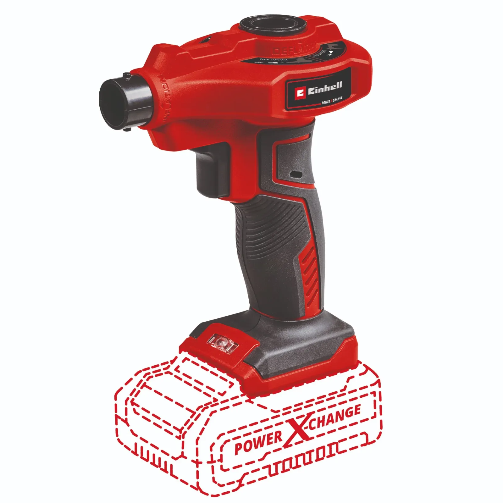 Einhell kézi kompresszor AKU CE-AP 18 Li-Solo, 2070110, akku nélkül