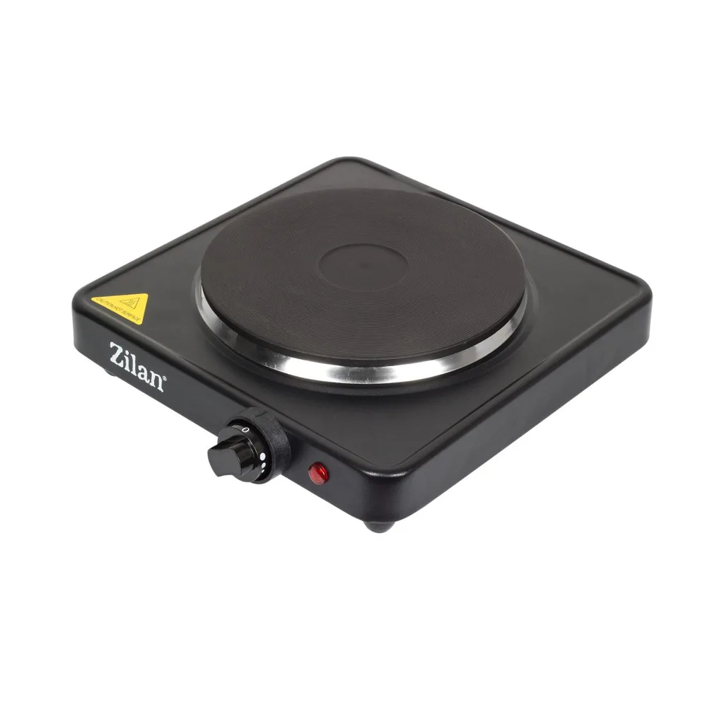 Zilan ZLN2174 elektromos főzőlap, 1500 W, 1 főzőlap, hőmérséklet szabályozó, fekete