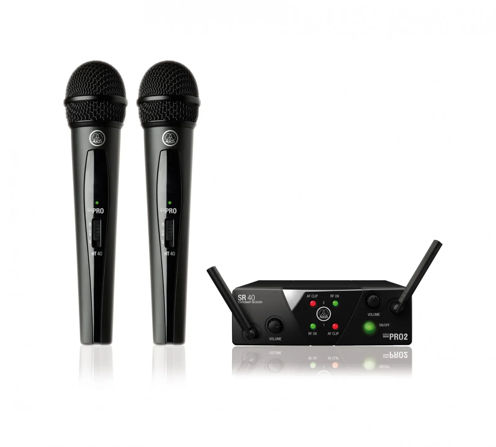 AKG WMS40 MINI2 VOCAL SET DUAL US45A/C