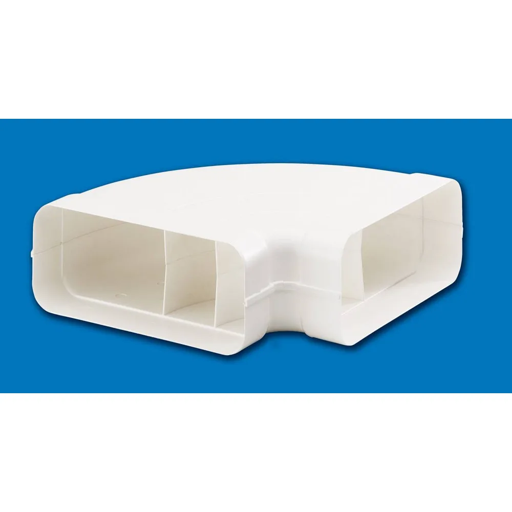 GONAL FL-2070 lapos csatorna 90° vízszintes, 90x220 Fehér