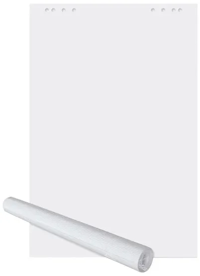 AVELI Flipchart papír, 25 lapos, sima