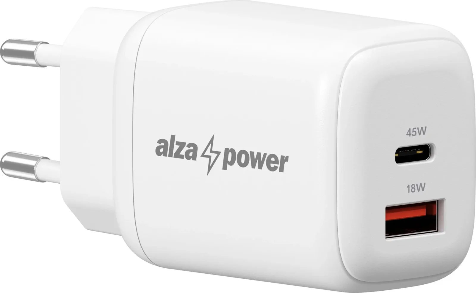 AlzaPower G520CA Fast Charge 45W fehér