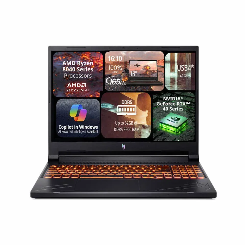 Acer Nitro V ANV16-41-R9PU - Fekete