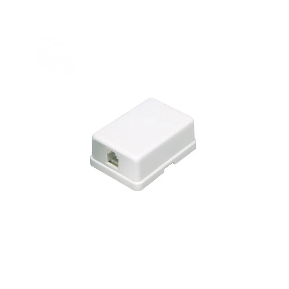 USE BLISZTER TS 1MWH/X Tel. aljzat, 1x6P4C, fehér