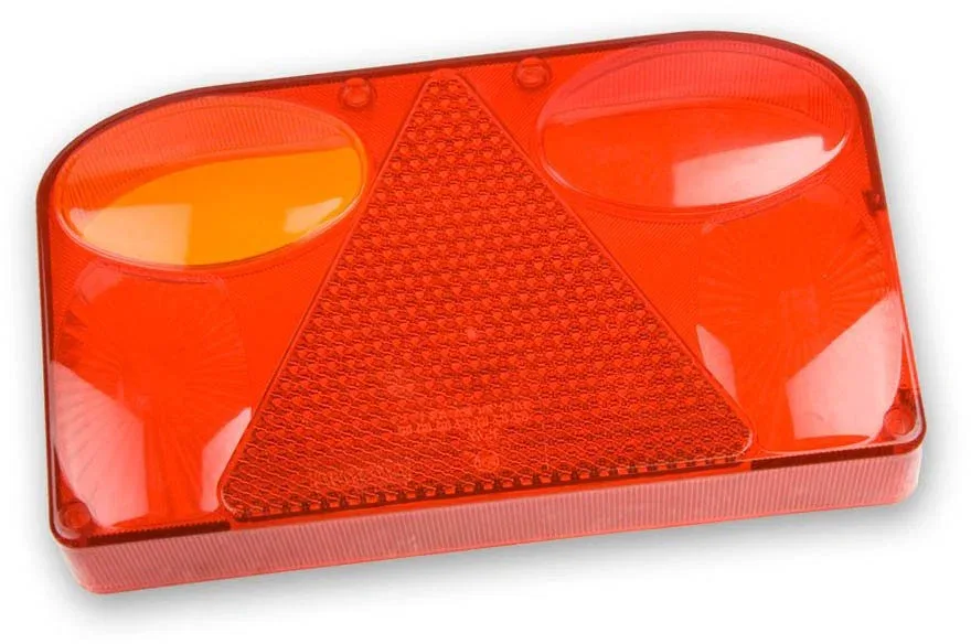 ACI Hátsó lámpa búra, téglalap alakú, ködlámpával, bal oldali