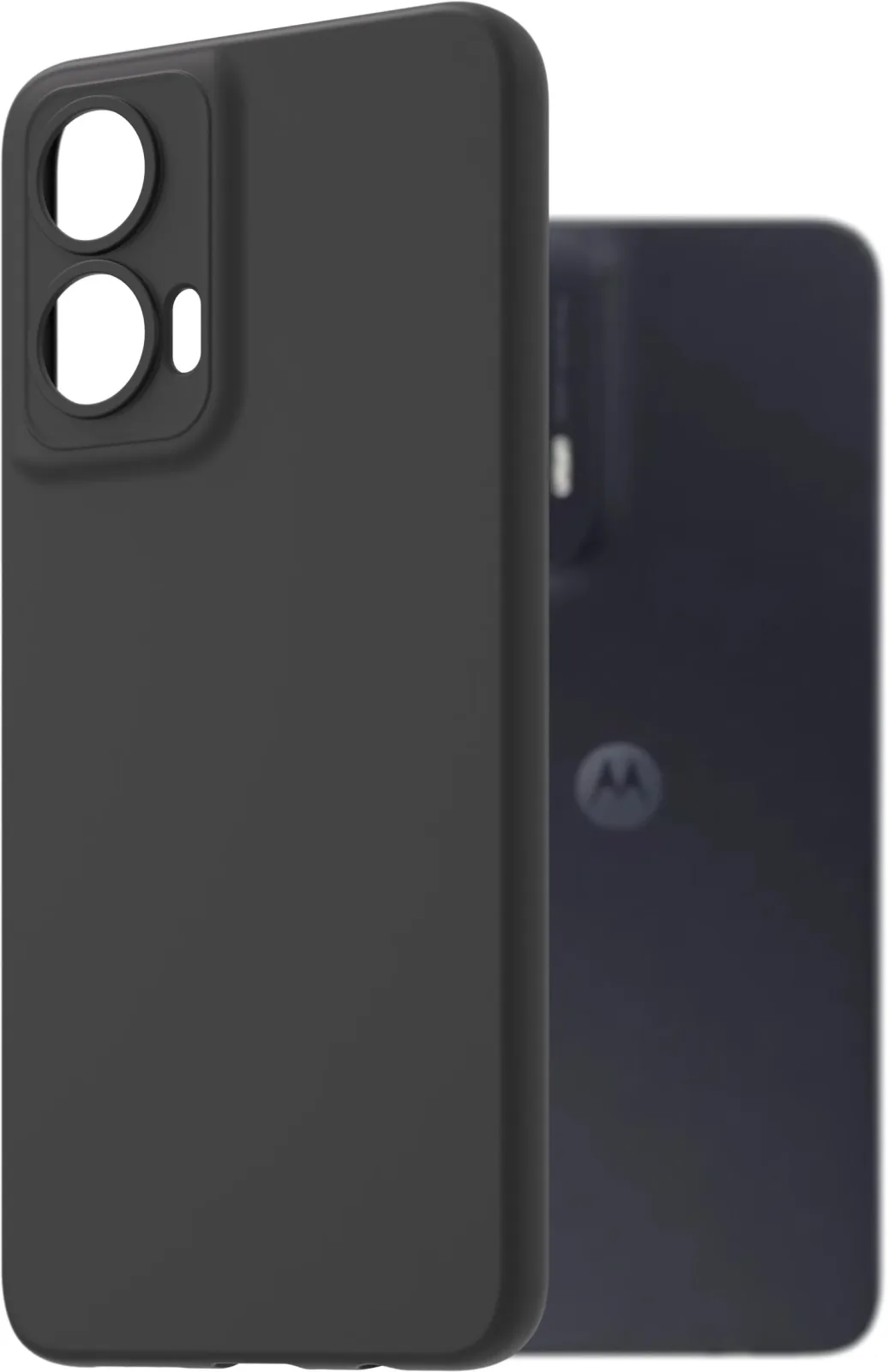 AlzaGuard Matte TPU Motorola Moto G35 5G fekete tok