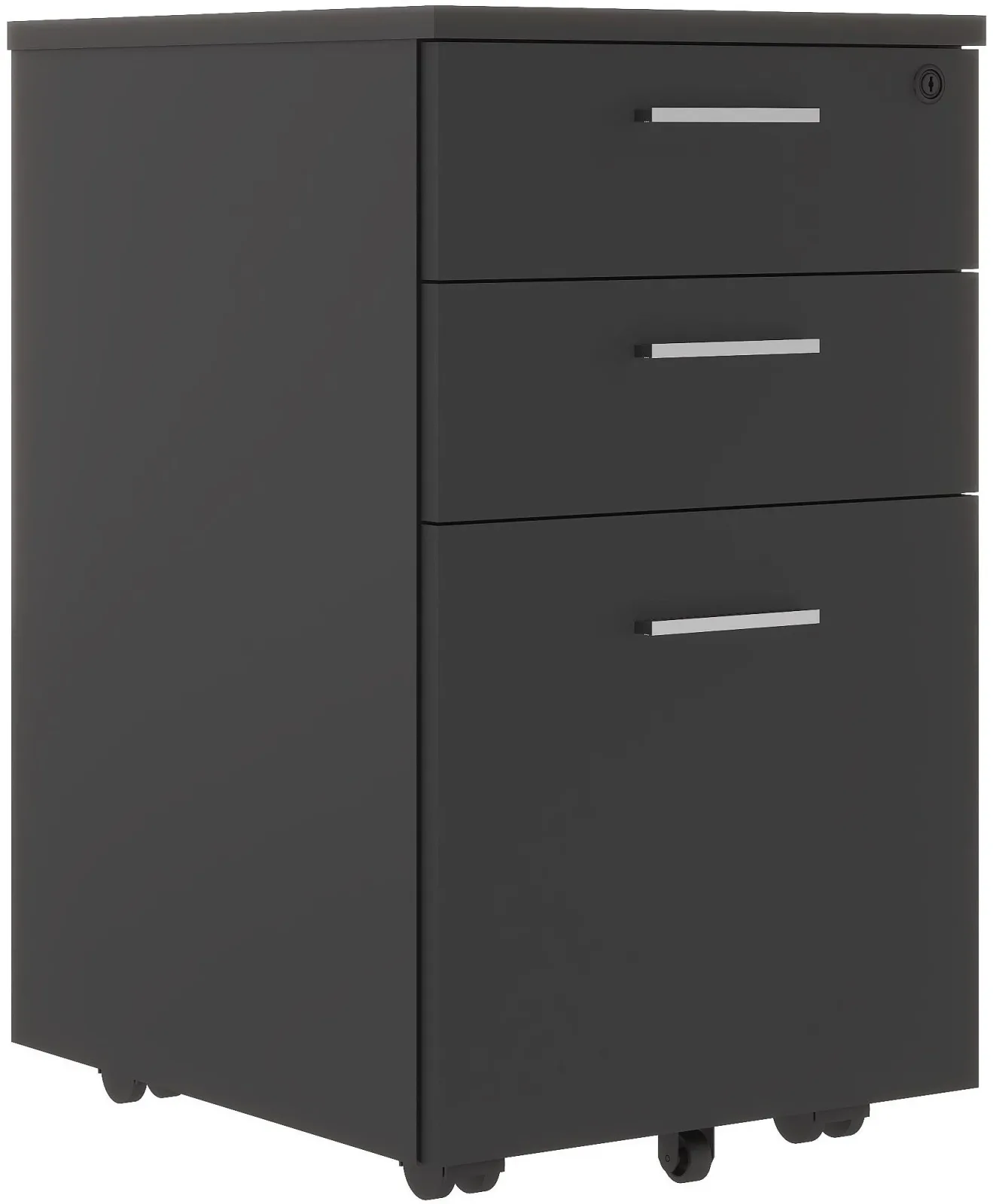 AlzaErgo File Cabinet WT05 Woody, fekete