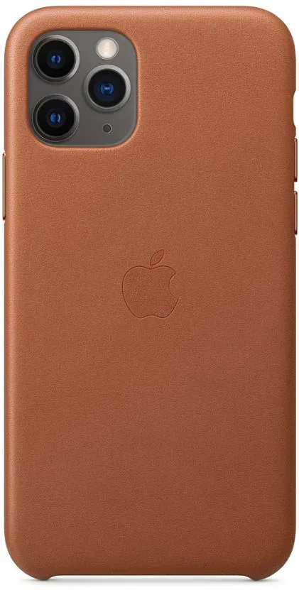 Apple iPhone 11 Pro vörösesbarna bőr tok