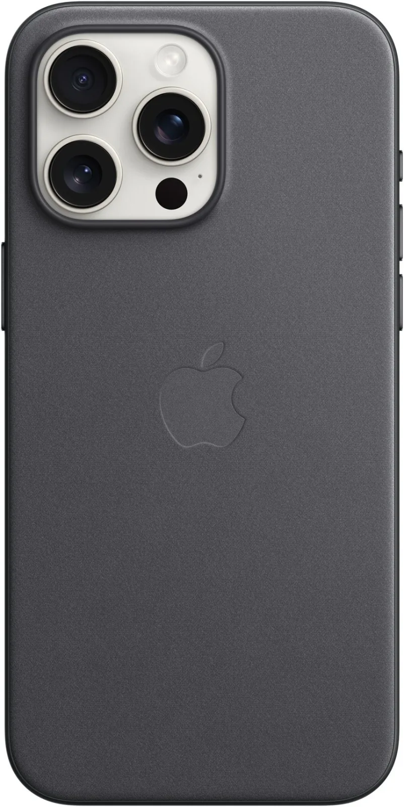 Apple iPhone 15 Pro Max FineWoven-szövet fekete MagSafe tok