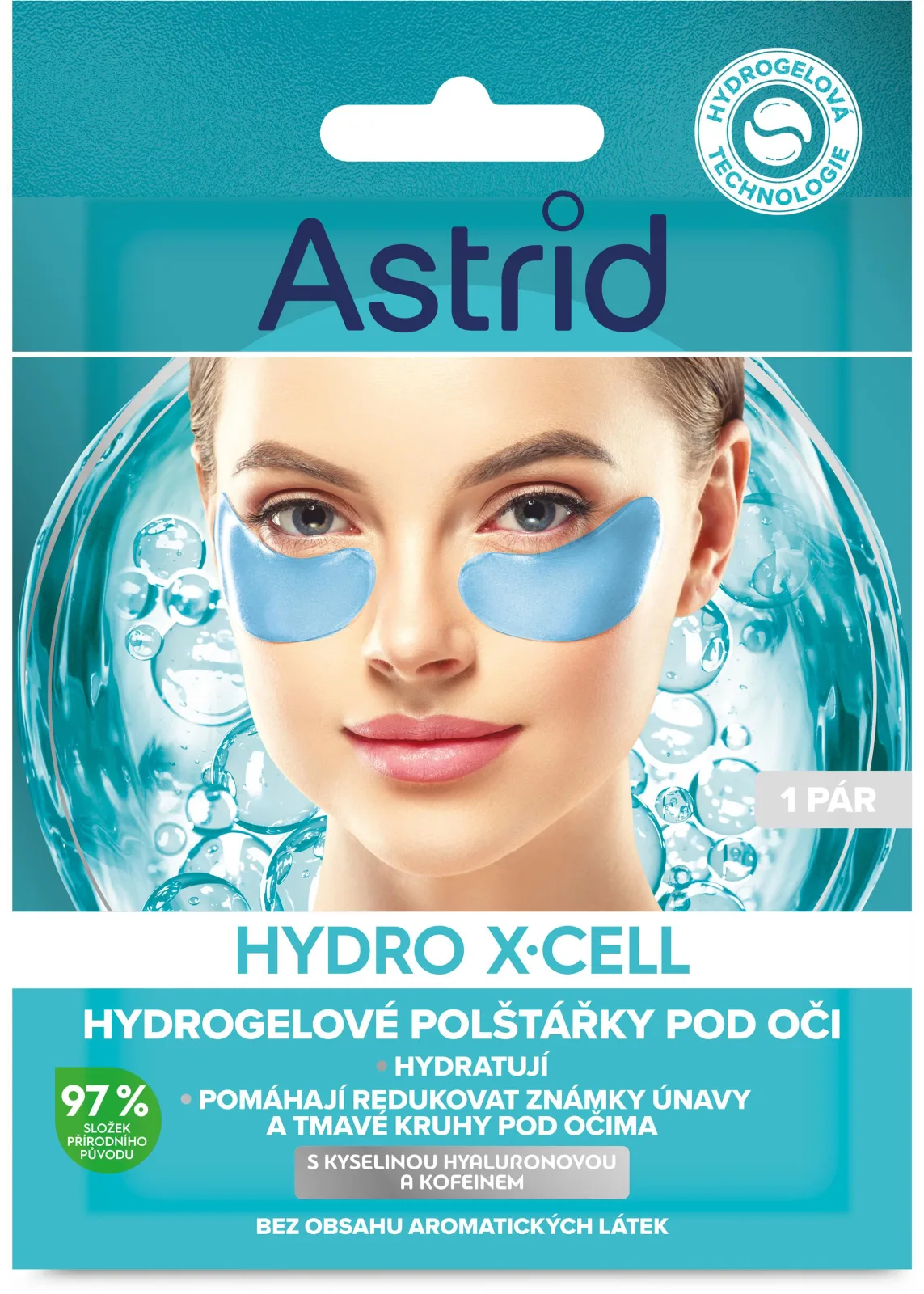 ASTRID Hydro X-Cell hidrogél szempárna, 2 darab