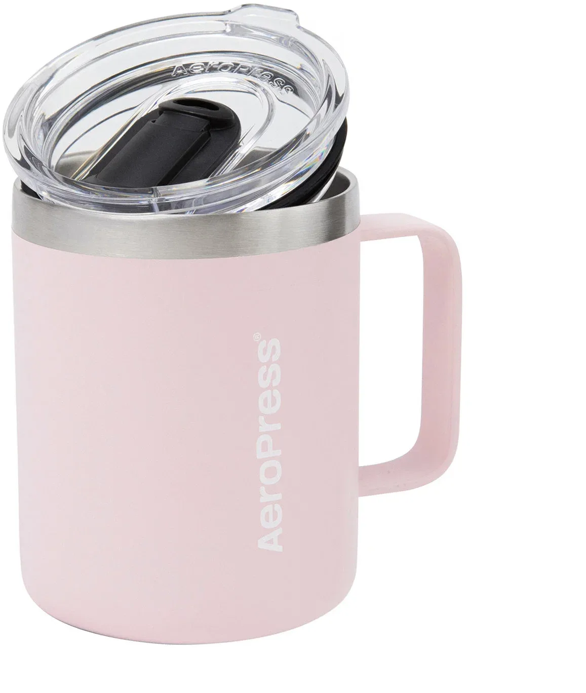 AeroPress Travel coffee mug, rózsaszín