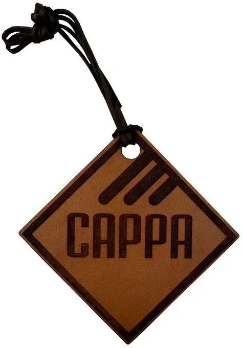 Cappa Aroma leather cappa cherry
