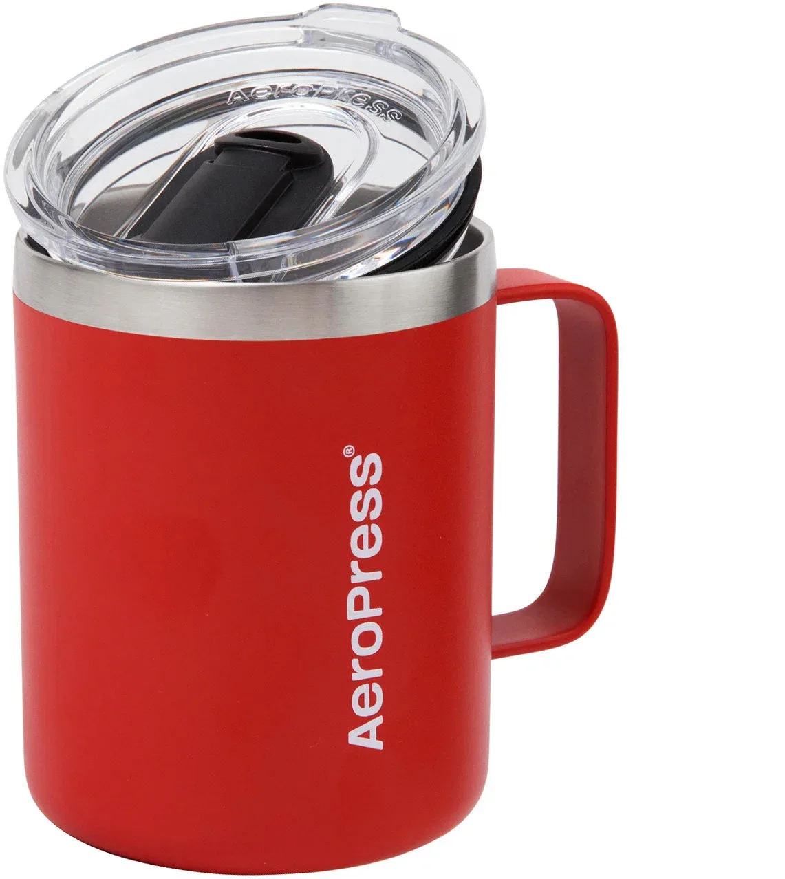AeroPress Travel coffee mug, piros