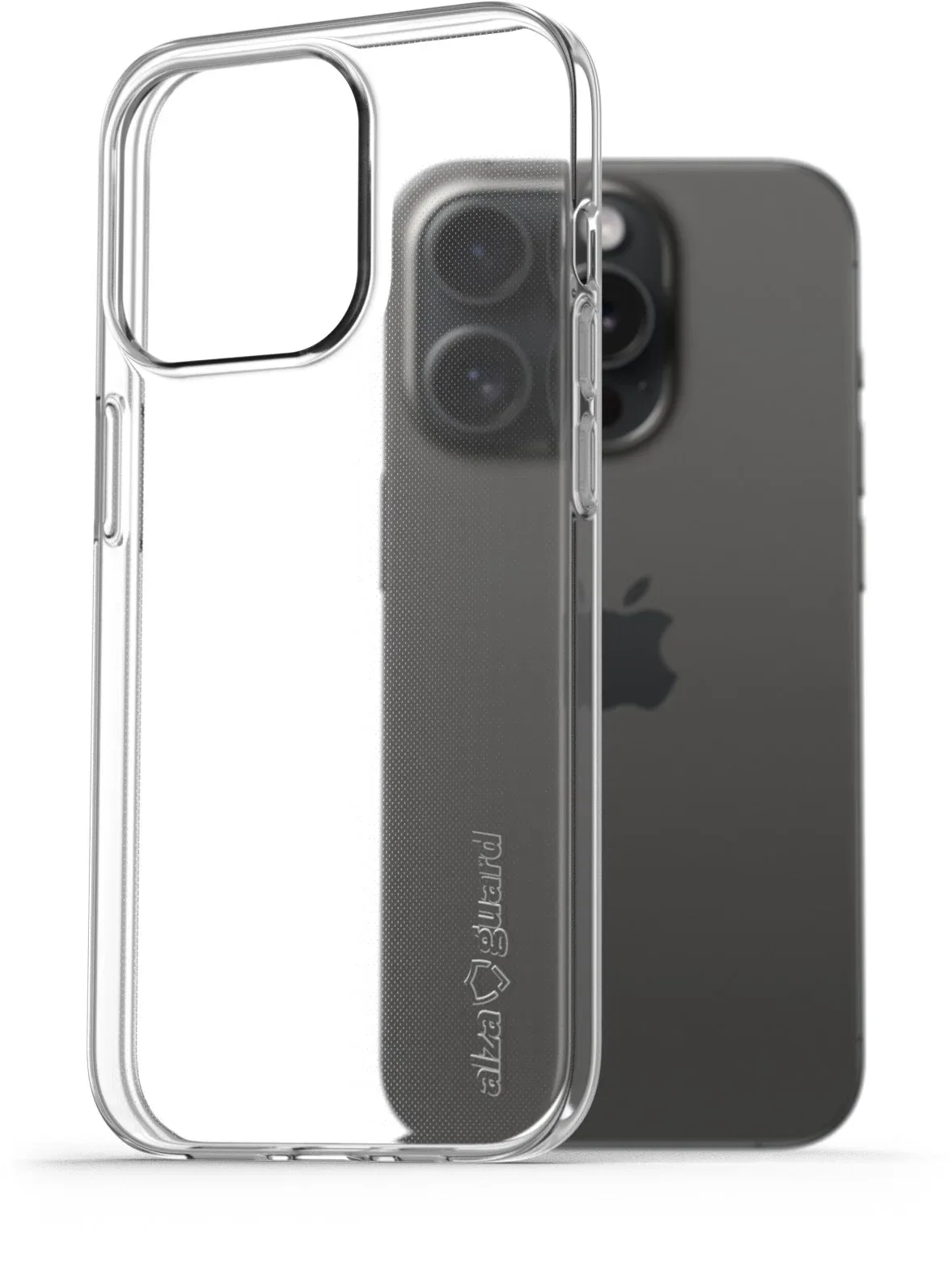 AlzaGuard Crystal Clear iPhone 15 Pro TPU tok