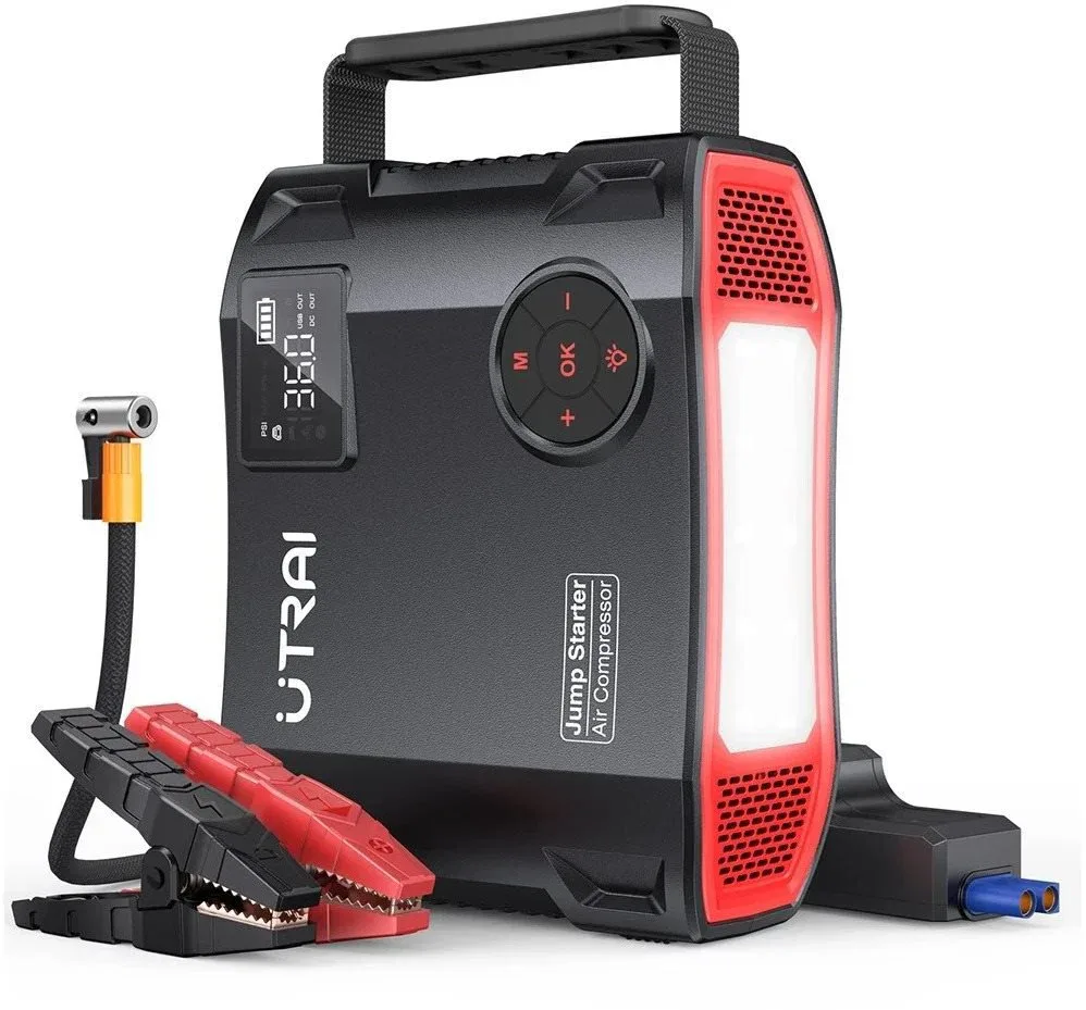 SEFIS Jstar 5 - 24000 mAh JUMP STARTER Powerbank kompresszorral