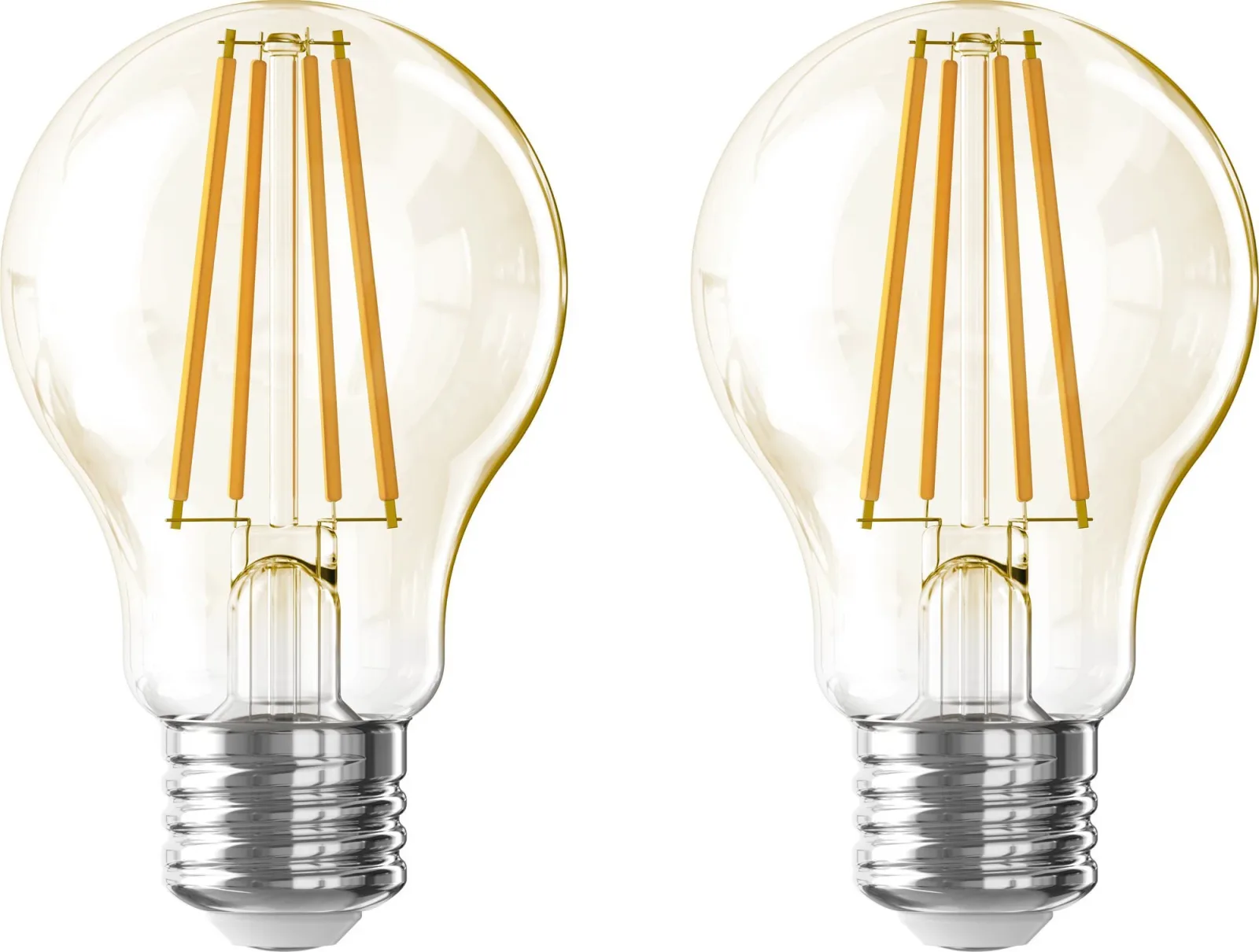 Alza Power LED 8-75 W, E27, 2700 K, Amber Filament, 2 db