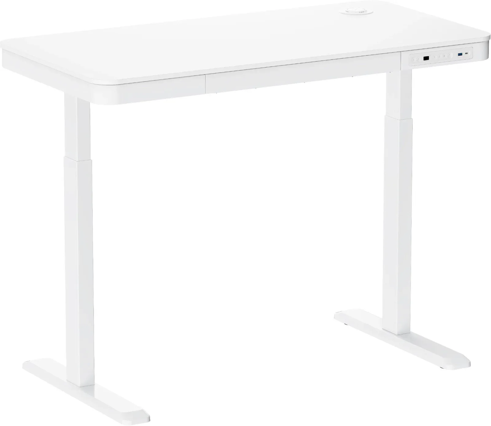 AlzaErgo Table ET6 AiO Charge 118×60 cm, fehér